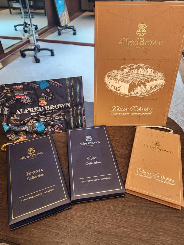 Alfred Brown 원단 북 Bronze, Silver, Classic 컬렉션